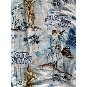 STAR WARS Sheet 1977 | 1978 Bibb Twin Top Flat Sheet 64" x 86" VINTAGE